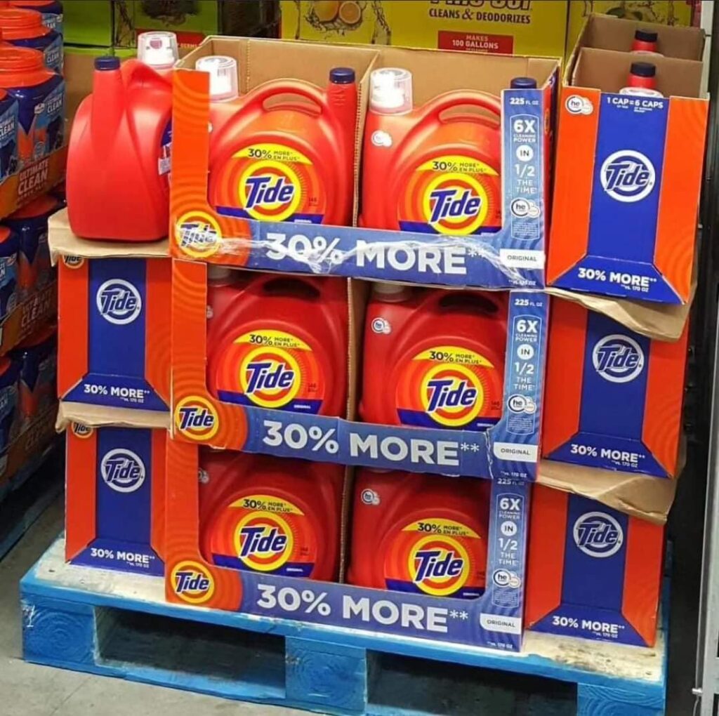 Laundry Detergent Pallets For Sale​